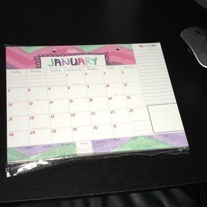 2020-2021 Mini Monthly Desk Calendar